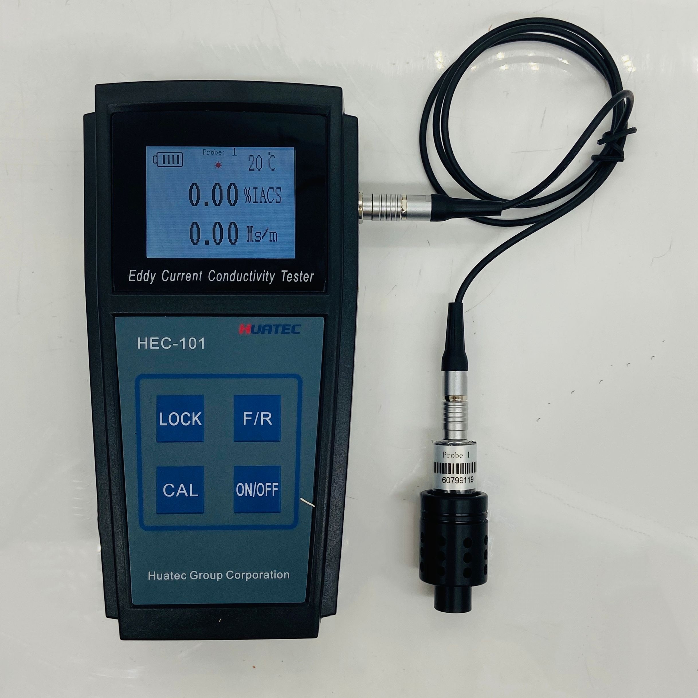 HEC-101 Digital Portable Eddy Current Electrical Conductivity Meter