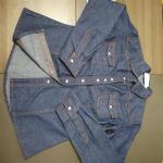 100% Cotton FR Denim Shirt For Welding Industry NFPA 2112