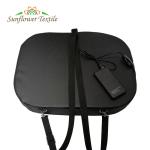 Outdoor Heated Stadium Pad Stadium Seat Cushion With Shoulder