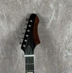Custom Flamed Top Electric Guitar with P90 Pickups Solid Body Rosewood