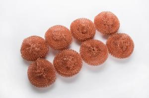 Quality Household Cleaning Copper Pot Scrubbers Soft Touching With Three Years Long Lifetime wholesale