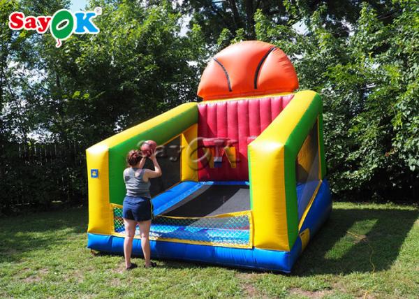 Inflatable Basketball Game 4x3.6x3m Inflatable Sports Games Children Basketball