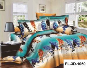 Quality 3D Disperse Printed Bedsheet Polyester Sheet Set wholesale