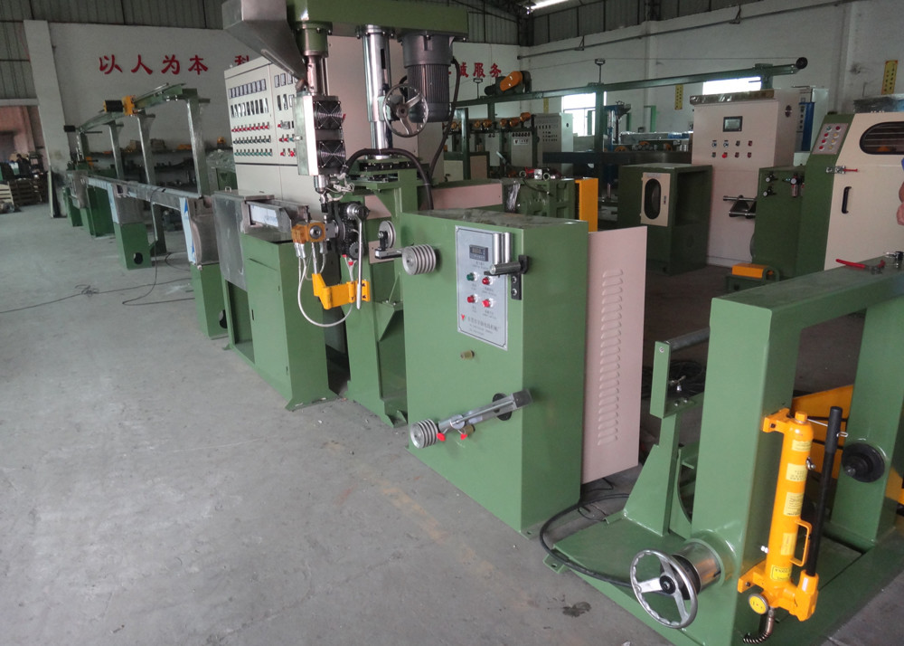 Electric Wire Extruder Machine Cable Extruder Line 200-400 Meters/Min