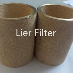 Quality Reusable 10-15 Micron Sintered Bronze Metal Filter Rating 99.99% wholesale