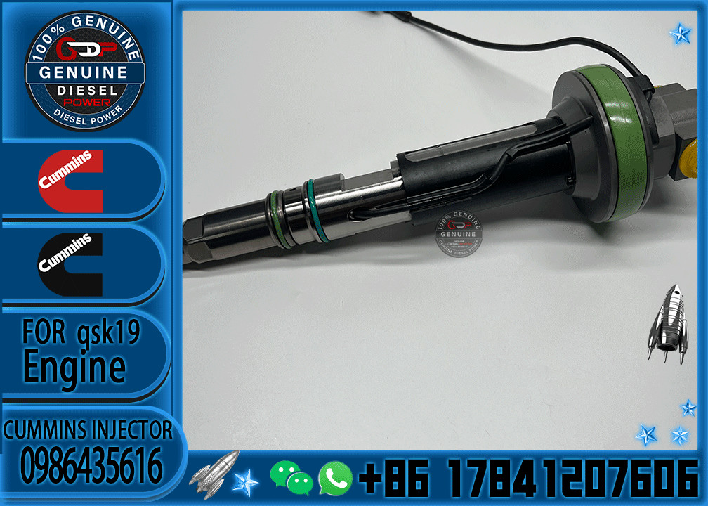 2881089 2882130 Diesel Fuel Injector F00BJ00008 F00BJ00009 0986435616 0986435905 Y431K05584 For CUMMINS 174/175 QSK60