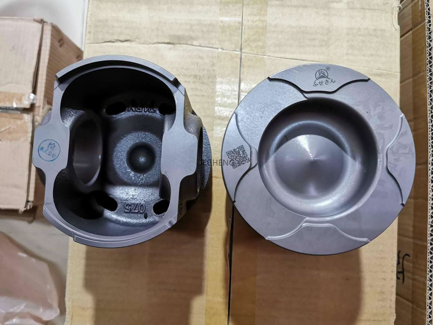 PC400-5 Komatsu Excavator Parts 6D125 6151-31-2112 74mm Piston