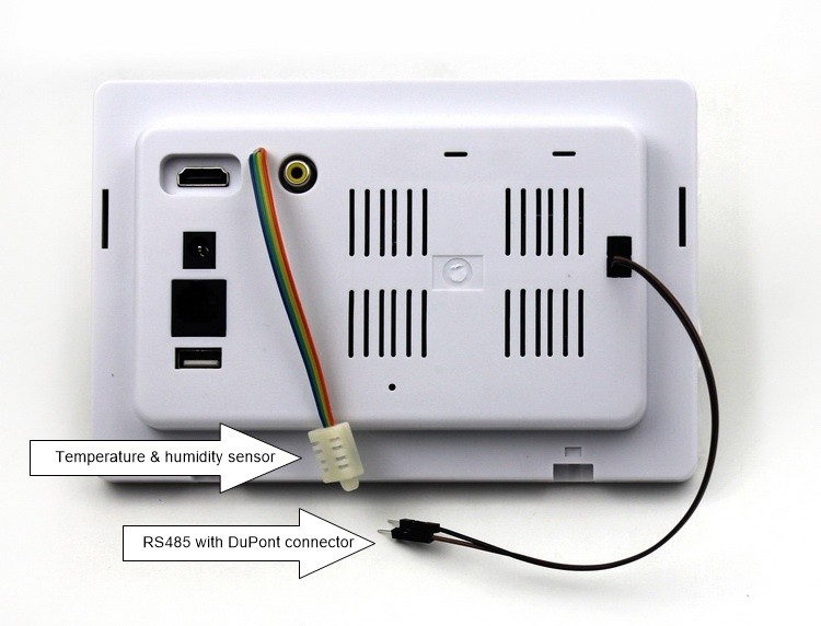 Q896 7" IPS Android Tablet With Temperature And Humidity Sensor
