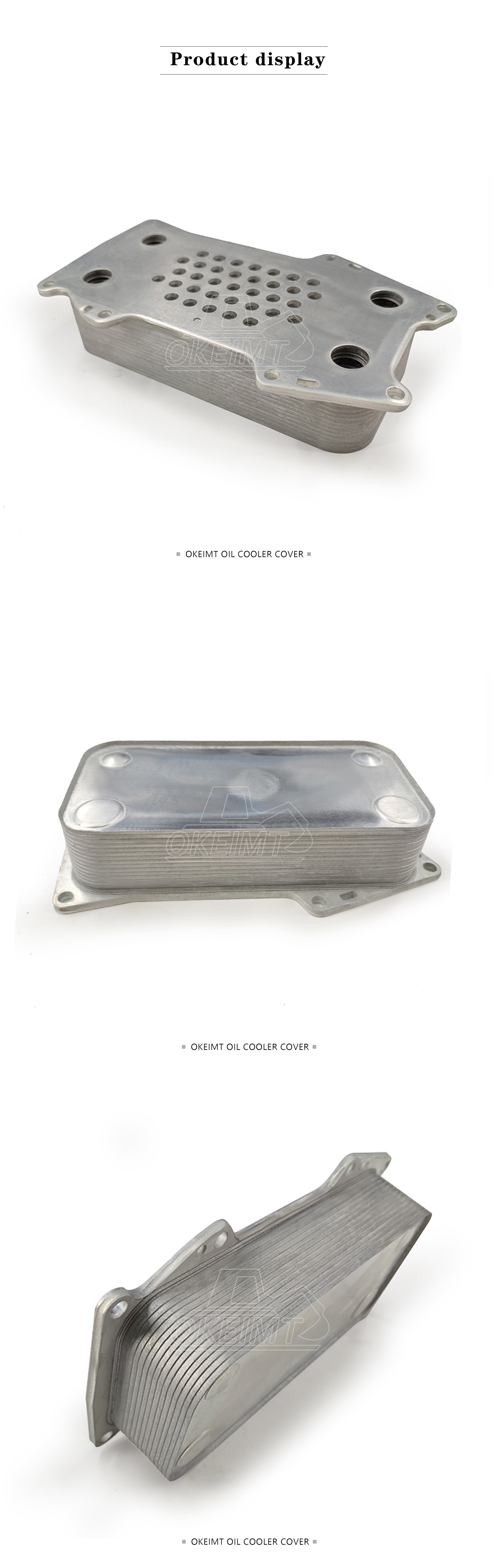 VOE 20511773 Oil Cooler Core Fit EC210B EC240B D6D D7D D6E Engine