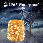 Outdoor Waterproof 200 LED Fairy String Lights 72.18 Ft Copper Wire