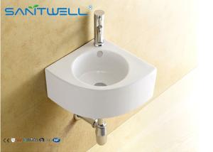 Quality Sanitary ware ceramic sink wall mounted wash basins 370*370*160 mm wholesale