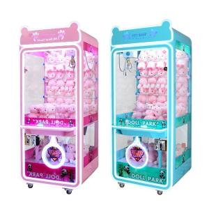 Quality 80KG Voltage Amusement Park Indoor Games Toys Claw Crane Game Machine Vending Doll Machine wholesale
