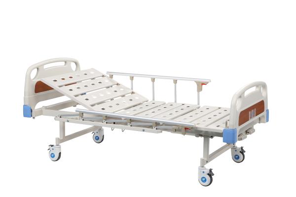 Cheap Manual Adjustable Medical Hospital Bed For Disabled Patient Nursing Treatment for sale
