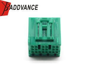Quality 24 Pin 1-2295389-4 PA66 Female Green Crimp Connector With Terminal For Car wholesale