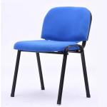 Black Ergonomic Office Chair Fixed Armrest Mesh + Foam Seat Material