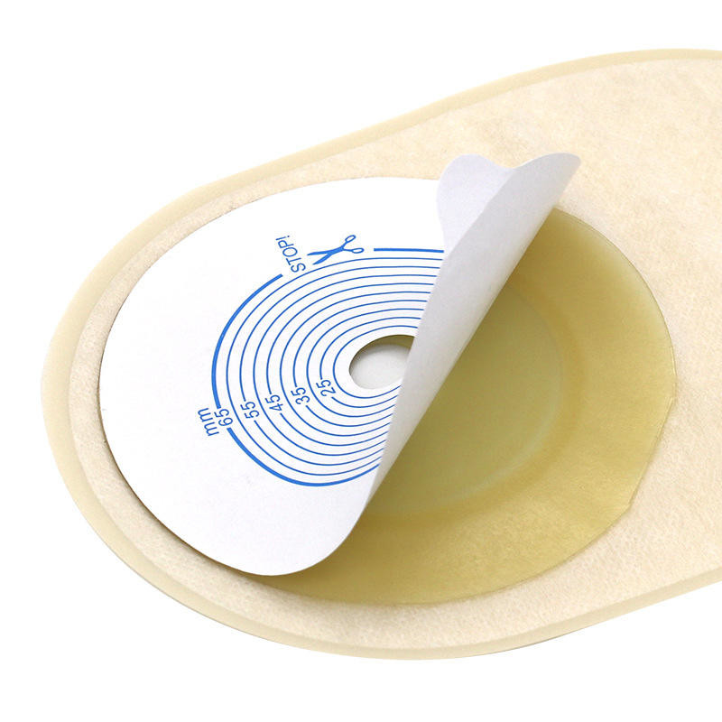 Long Lasting Soft PVDC Co Extrusion Ostomy Pouch In Complexion For Customization