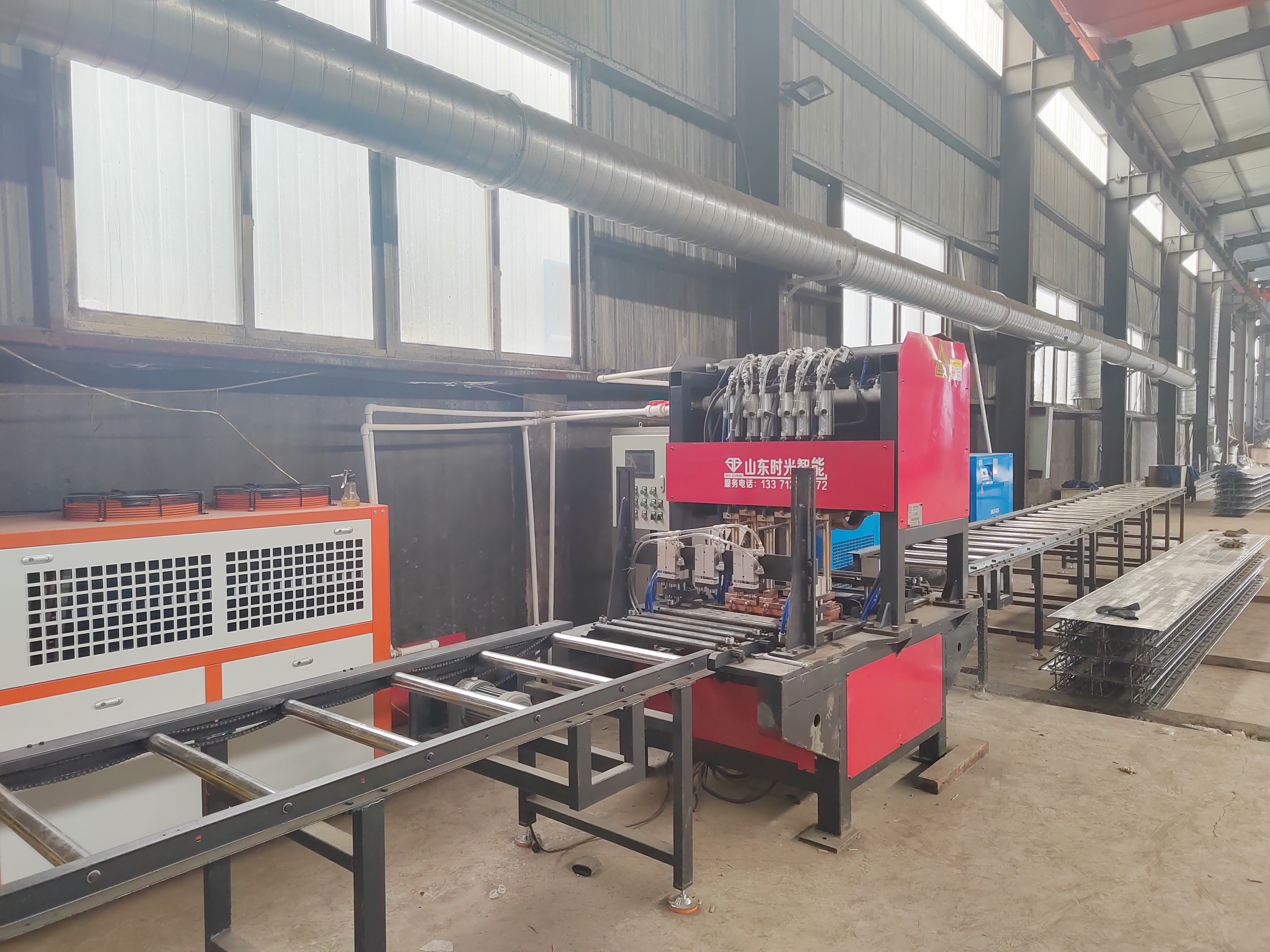 12m/Min Welding Speed Automatic Welding Machine 380V 50Hz Frequency