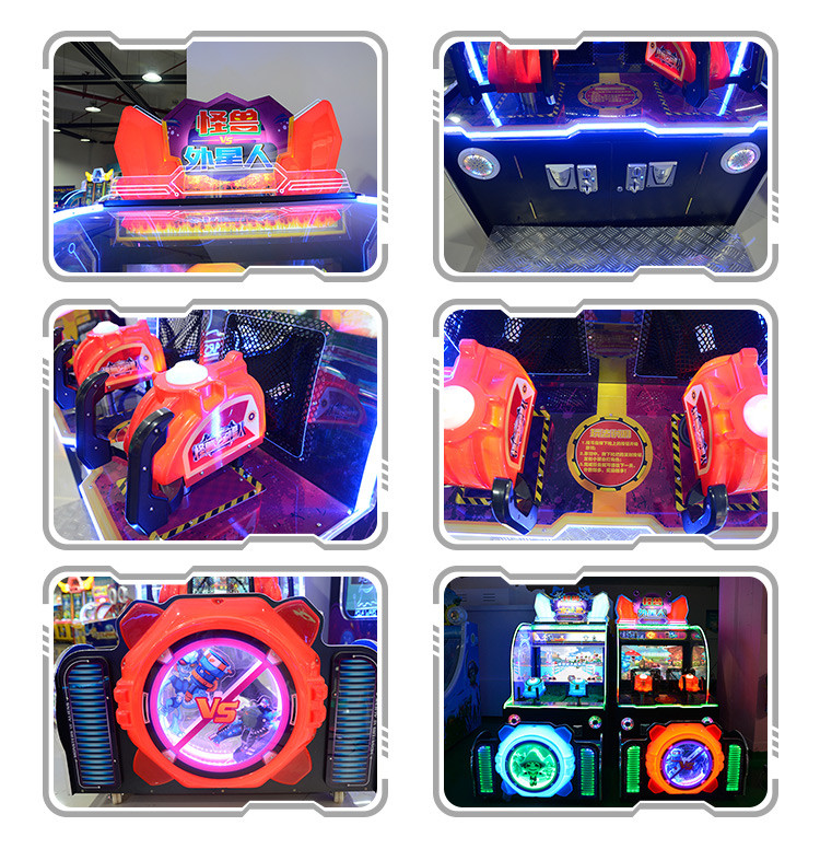 Token Arcade Amusement Shooting Simulator Game 2 Players 12 Months Warranty