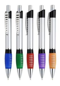 Quality retractable plastic promotional gift ball pen, click mechanism style wholesale