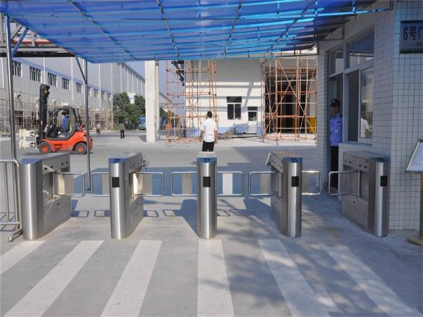 Crowd Control Pedestrian Swing Gate Speedgate Turnstile For Stadium / Hotel