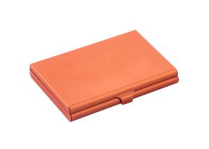 Quality Personalized Aluminum Card Case Mirror Glass Magnetic Closure wholesale