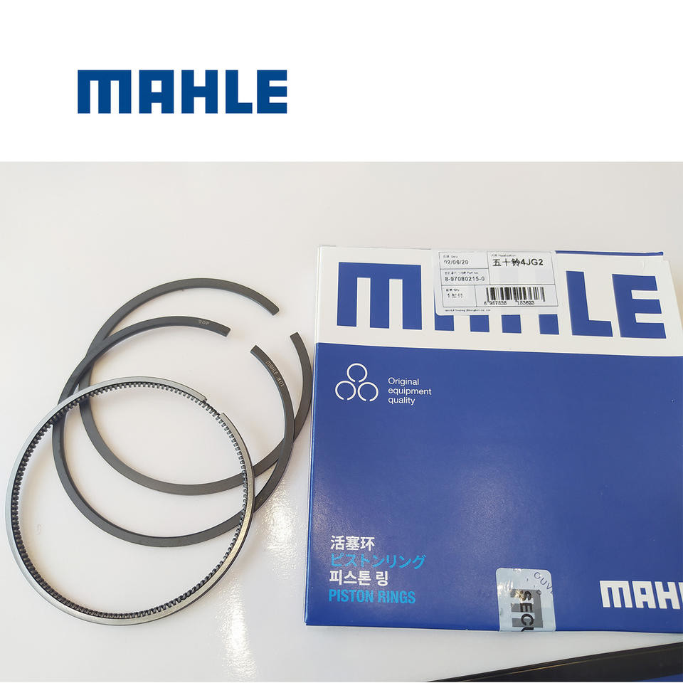 MAHLE 4JG2 Piston Ring OE 8-97080215-0 For ISUZU DH300-3 DH229 Excavator