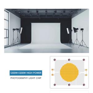 Quality Bi Color LED Chip High Power 1200W*2 70-100Lm/W Dual CCT 2700K 6500K For Photography Light 120100 wholesale