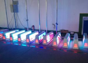 China 3g / 4g Led Car Message Sign , Full Color Taxi Roof Led Display Smd on sale
