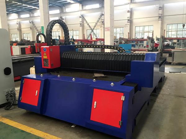 500W Carbon CNC Steel Cutting Machine , 1500X3000mm Laser Metal Cutting