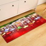Christmas Long Strip Washable Kitchen Carpet For Sofa Area