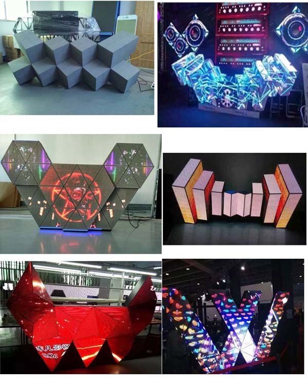 P5 Full Color LED Dj Booth With Multi Screens / Adjustable Brightness For Bar Club