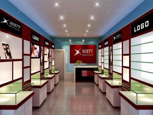 Quality LED lighting sunglasses shop center designing wholesale
