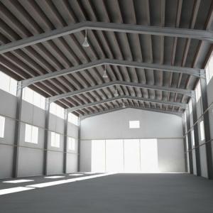 Quality Strong Metal Buildings Rust Resistant Steel Structure Barn With Spacious Interior And Loft wholesale