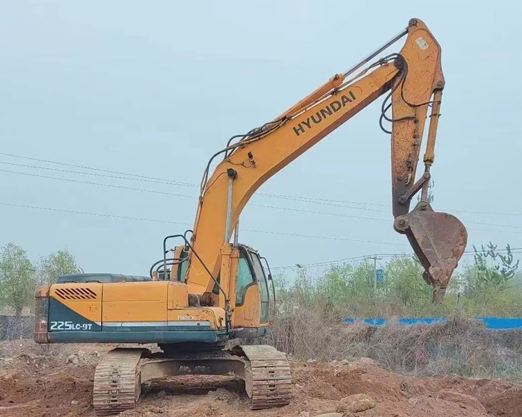 22 Ton Used Hyundai Robex 225 Excavator 225LC 225LC-9T Custom