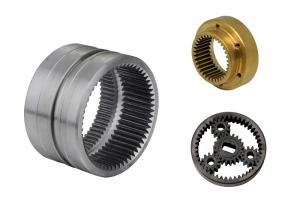 Quality Miniature Internal And External Splines Steel 500mm Max Diameter Brass Metal Material wholesale
