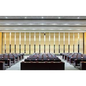 Quality Exhibition Hall High Operable Acoustic Partition Wall System Without Floor Rail wholesale