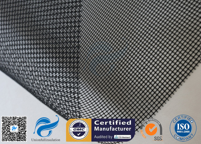 4X4MM PTFE Coated Fiberglass Mesh Fabric Conveyor Belt 450GSM 2.2M