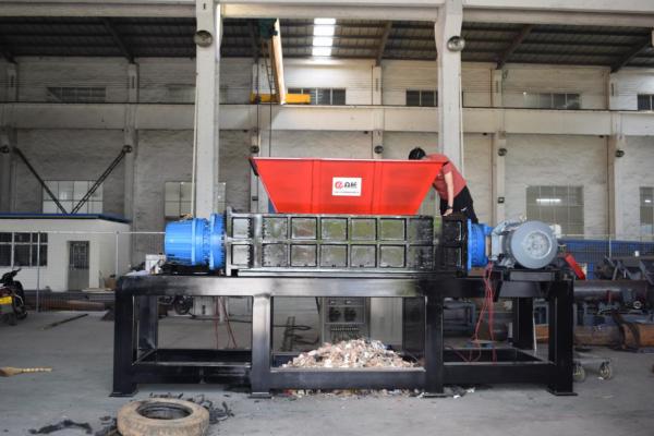 Scrap Metal Shredder / Double Shaft Scrap Metal Shredder Scrap Metal Shredder