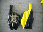 Inflatable gloves for advertising gifts promotional