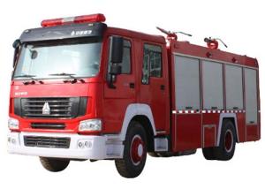 Quality 10CBM 4X2 290HP Fire Fighting Truck , Agricultural Fire Engine Truck For Landscaping wholesale