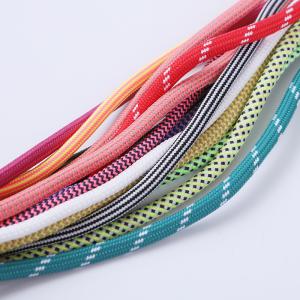 Quality Pink Blue Plastic Tip Custom Shoelace Custom Printed Shoe Laces wholesale