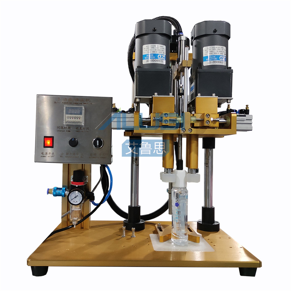 Packing Equipment Shampoo Wash Gel Bottle Hand Bottle Cap Sealing Machine Jar Capper Twist off Pet Bottles Capping Machi