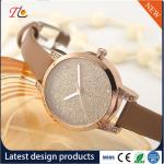 wholesale customization Pu watch alloy case quartz watch fashion watch Colorful