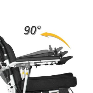 Quality Portable Brushless Motor Collapsible Electric Wheelchair wholesale