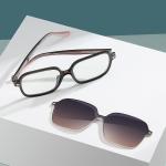 Unisex Clip On Magnetic Sunglasses For Women Polarized UV Protection Retro