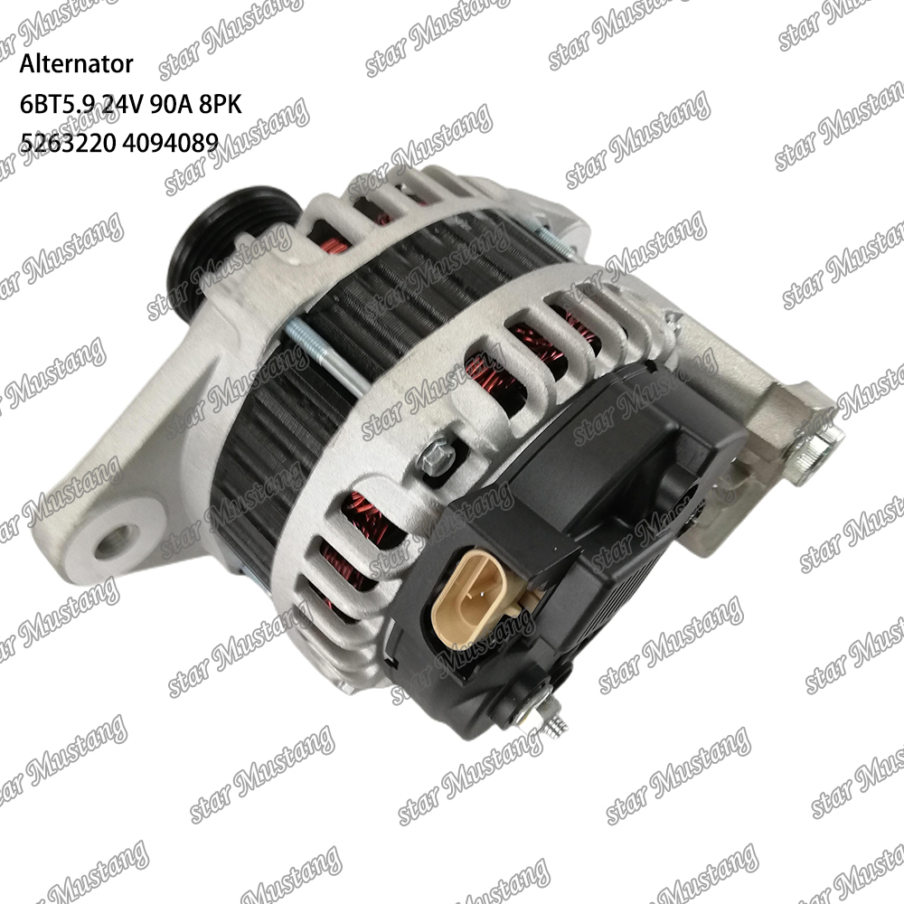 Alternator 6BT5.9 24V 90A 8PK 5263220 4094089