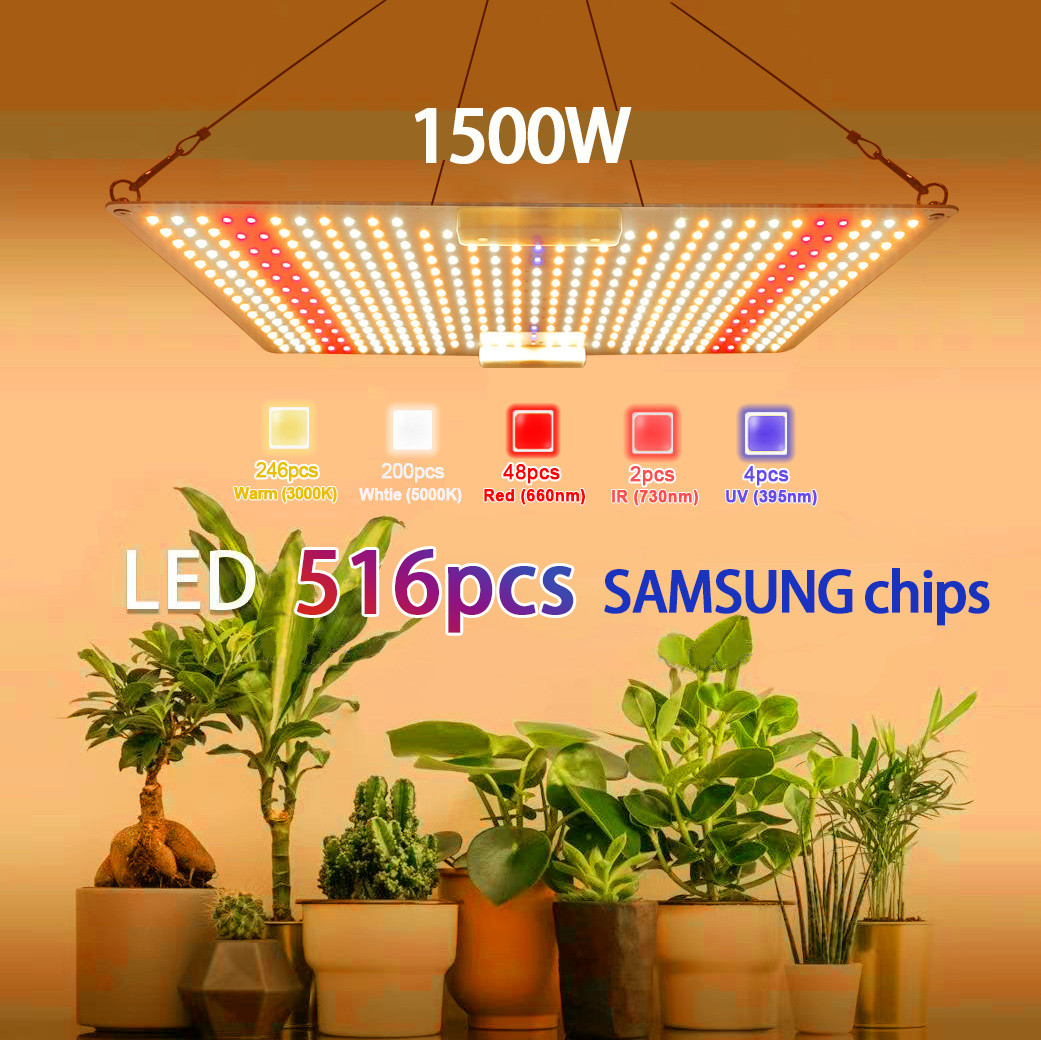 Heat Dissipation 65W 150W Led Grow Light Circuitry Design For Indoor Plant