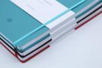 B5 Size Daily Weekly Planner Soft PU Leather Cover Sewn Thread Binding With