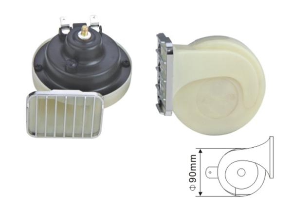 EST1010 White Universal Blaster Car Auto Electric Vehicle Snail Horn 510Hz 110DB