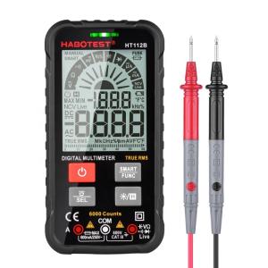 Quality 6000uA Handheld Digital Multimeter , 6V Smart Digital Multimeter wholesale